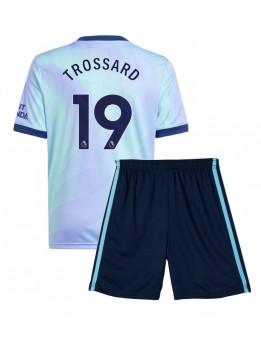 Billige Arsenal Leandro Trossard #19 Tredjedraktsett Barn 2024-25 Kortermet (+ Korte bukser)